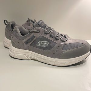 Skechers Memory Foam Extra Wide Size 14 Grey NWOT Relaxed Fit Shoes